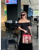 HERMÈS TOILE & VACHE HUNTER H VIBRATION HERBAG 31