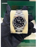 ROLEX EXPLORER 1 REF 124270 BLACK DIAL 36MM AUTOMATIC WATCH