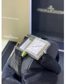JLC JAEGER-LECOULTRE REVERSO SQUADRA FACTORY DIAMONDS REF Q7038420 42MM X 28.8MM DIAL QUARTZ WATCH