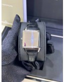 JLC JAEGER-LECOULTRE REVERSO SQUADRA FACTORY DIAMONDS REF Q7038420 42MM X 28.8MM DIAL QUARTZ WATCH