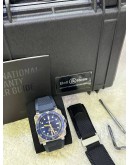 BELL & ROSS BR 03-92 DIBER BLUE REF BR0392-D-BU-ST SRB 42MM AUTOMATIC WATCH