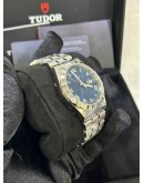 TUDOR ROYAL REF 28500 BLUE DIAL ROMAN NUMBERALS 38MM AUTOMATIC WATCH
