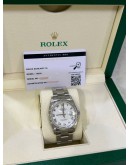 ROLEX DATEJUST 36 REF 16220 WHITE DIAL ROMAN NUMBERALS 36MM AUTOMATIC WATCH