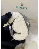 ROLEX DATEJUST 36 REF 16220 WHITE DIAL ROMAN NUMBERALS 36MM AUTOMATIC WATCH