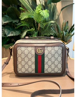 GUCCI SMALL OPHIDIA GG CANVAS CROSSBODY BAG