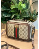 GUCCI SMALL OPHIDIA GG CANVAS CROSSBODY BAG
