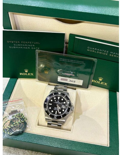 ROLEX SUBMARINER DATE REF 126610LN DIAL 41MM AUTOMATIC WATCH