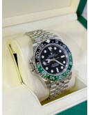 ROLEX GMT-MASTER II DATE UPGRADE SPRITE 40MM AUTOMATIC WATCH