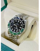 ROLEX GMT-MASTER II DATE UPGRADE SPRITE 40MM AUTOMATIC WATCH
