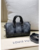 LOUIS VUITTON KEEPALL BANDOULIER IN MONOGRAM ECLIPSE CANVAS  