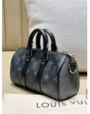 LOUIS VUITTON KEEPALL BANDOULIER IN MONOGRAM ECLIPSE CANVAS  