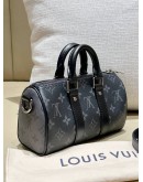 LOUIS VUITTON KEEPALL BANDOULIER IN MONOGRAM ECLIPSE CANVAS  