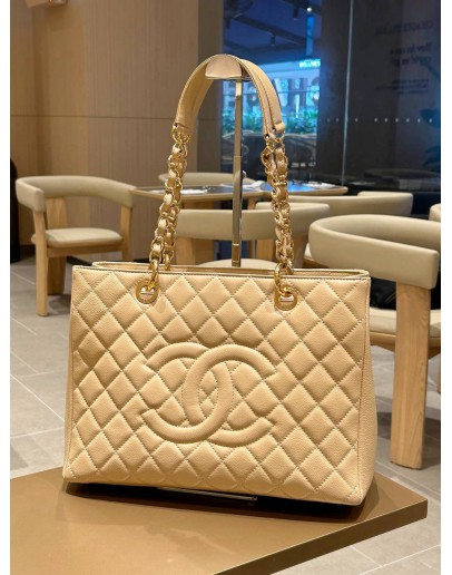 CHANEL GRAND SHOPPING TOTE GST BAG