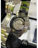 MAURICE LACROIX PONTOS S CHRONOGRAPH REF PT6038 SSL2H-130-A PANDA DIAL 43MM AUTOMATIC WATCH