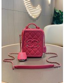 CHANEL CC FILIGREE VANITY CAVIAR BAG