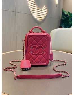 CHANEL CC FILIGREE VANITY CAVIAR BAG