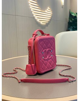 CHANEL CC FILIGREE VANITY CAVIAR BAG