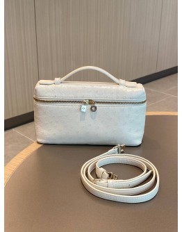 LORO PIANA EXTRA POCKET L19 OSTRICH LEATHER WITH STRAP