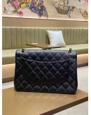 CHANEL JUMBO CLASSIC DOUBLE FLAP BLACK CAVIAR LEATHER GHW