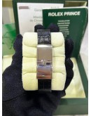 ROLEX CELLINI PRINCE REF 5443/9 18K 750 WHITE GOLD 28MM X 47MM MANUAL WINDING WATCH