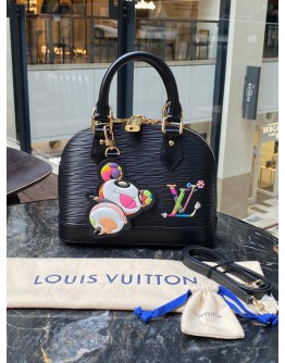 LOUIS VUITTON LVXTM TAKASHI MURAKAMI EPI LEATHER ALMA BB   