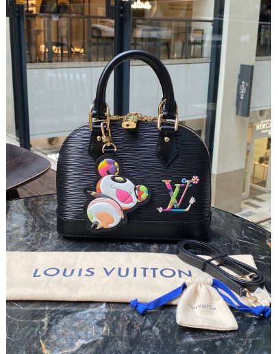 LOUIS VUITTON LVXTM TAKASHI MURAKAMI EPI LEATHER ALMA BB   