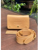 BURBERRY DEBOSSED HORSEFERRY CROSSBODY BAG