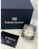 TAG HEUER AQUARACER REF WAY1111 WHITE DIAL 40.5MM QUARTZ WATCH