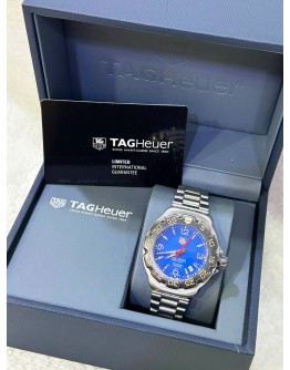 TAG HEUER FORMULA 1 REF WAC1112 BLUE DIAL 41MM QUARTZ WATCH