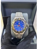 TAG HEUER FORMULA 1 REF WAC1112 BLUE DIAL 41MM QUARTZ WATCH