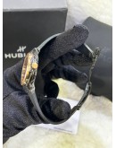 HUBLOT CLASSIC FUSION LADY 18K 750 ROSE GOLD CERAMIC 33MM QUARTZ WATCH