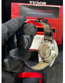 TUDOR CLASSIC FACTORY DIAMOND PANDA DIAL REF 20310 41MM AUTOMATIC WATCH