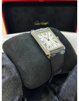 CARTIER TANK MUST XL REF WSTA0040 WHITE DIAL 41MM X 31MM AUTOMATIC WATCH