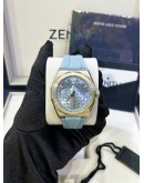 ZENITH DEFY SKYLINE LIMITED EDITION REF 03.9300.3620/15.I001 ICE BLUE DIAL 41MM AUTOMATIC WATCH