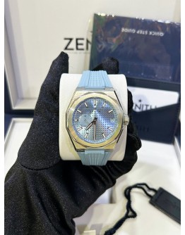 ZENITH DEFY SKYLINE LIMITED EDITION REF 03.9300.3620/15.I001 ICE BLUE DIAL 41MM AUTOMATIC WATCH