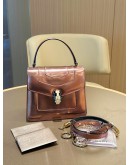 BVLGARI SERPENTI FOREVER TOP HANDLE HANDBAG