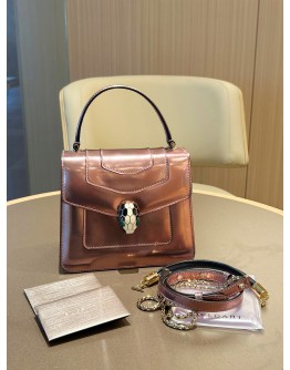 BVLGARI SERPENTI FOREVER TOP HANDLE HANDBAG