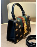 GUCCI SYLVIE BEE STAR TOP HANDLE HANDBAG
