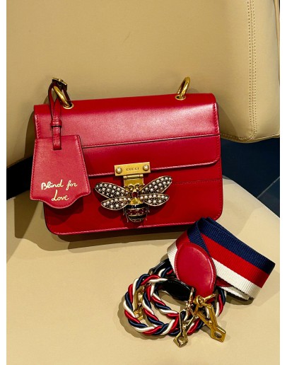 GUCCI BEE QUEEN MARGARET CROSSBODY BAG