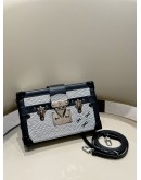 LOUIS VUITTON PETITE MALLE TRUNK CLUTCH / CROSSBODY BAG