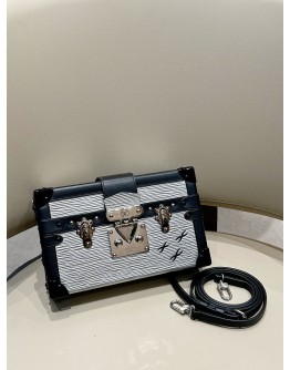 LOUIS VUITTON PETITE MALLE TRUNK CLUTCH / CROSSBODY BAG