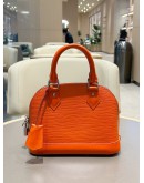 LOUIS VUITTON BB ALMA IN BRICK ORANGE EPI LEATHER