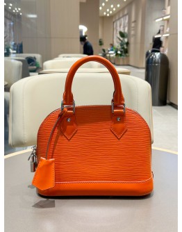 LOUIS VUITTON BB ALMA IN BRICK ORANGE EPI LEATHER