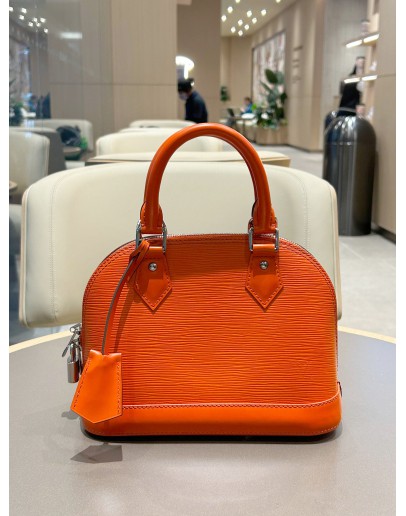 LOUIS VUITTON BB ALMA IN BRICK ORANGE EPI LEATHER