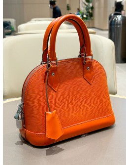 LOUIS VUITTON BB ALMA IN BRICK ORANGE EPI LEATHER