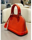 LOUIS VUITTON BB ALMA IN BRICK ORANGE EPI LEATHER