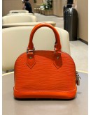 LOUIS VUITTON BB ALMA IN BRICK ORANGE EPI LEATHER