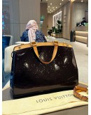 LOUIS VUITTON AMARANTE MONOGRAM VERNIS BREA