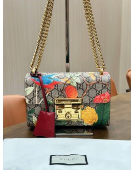 GUCCI TIAN PADLOCK SMALL CHAIN CROSSBODY SHOULDER BAG