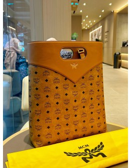 MCM DIAMOND TOTE BAG IN VISETOS LEATHER  